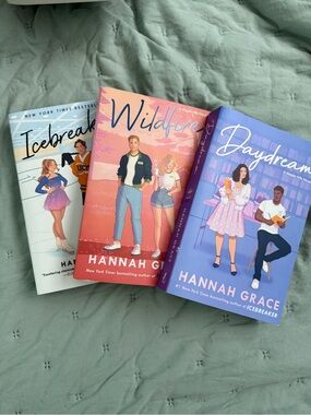 Hannah Grace Paperback Set — Icebreaker, Wildfire, Daydream
